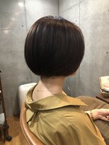 ツリーヘアサロン(Tree Hair Salon) 大人可愛い黒髪ミニボブ 【髪質改善】【oggiotto】