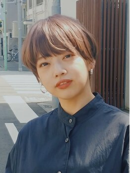ソファ(sofa)の写真/【新規カット¥5040～】お子様のいるママにも人気のショート！髪質・骨格に合わせたカットで小顔魅せ◇