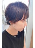 【morio熊本】大人かわいいマッシュショート.k