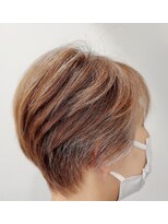 ヘアメイク クリア 本店(hair+make CLEAR) レイヤーショートスタイル　40代50代60代