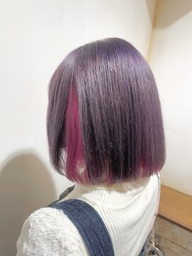 ネオリーブカップ 町田店(Neolive capu) インナーカラー×ラベンダー