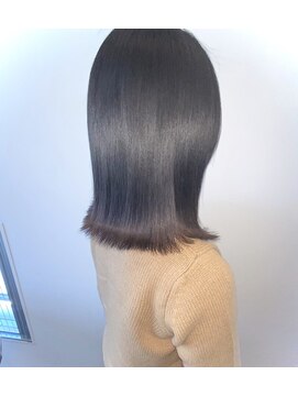 アールサロンプラスキャスパ 自由が丘(Rrsalon+CASPA) 【髪質改善】R.HASヒト幹細胞水素トリートメント/外ハネ