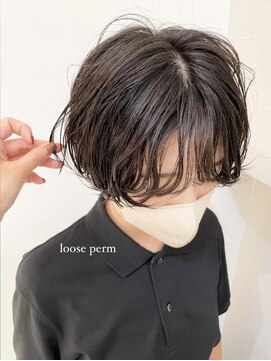 ネオリーブアイム 横浜西口店(Neolive aim) ショートヘアのゆるめルーズパーマ★
