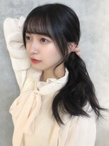 アルバム 渋谷パルコ(ALBUM) 顔まわりカット_グレージュカラーボブウルフ_ba423371