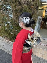 ヘアークリニックサロンおり紙 成人式ヘア