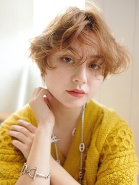 アイティーバイアルバム 八王子店(IT by ALBUM) エアリーショート_チェリーブラウンフェミニンロング_39090