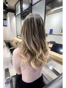 フォーク(FOLK) YAMATO 海外セレブ風バレイヤージュ　白髪ぼかし対応◎