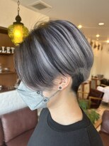 アルベレットオブヘア (arBellet of hair)&nbsp;デザインカラーBLACK×WHITE