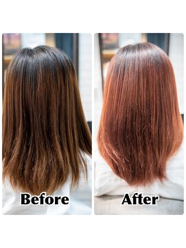 ビート(Beat) ピラミンゴカラー×メテオトリートメントでうる艶髪へ☆