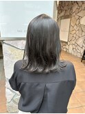 透明感たっぷりグレージュカラー