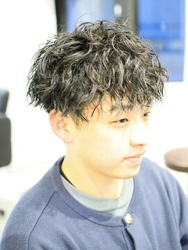 ベンジー 天神店(benji) ソフトツイストパーマ/無造作/ラフ/スタイリング簡単(メンズ)