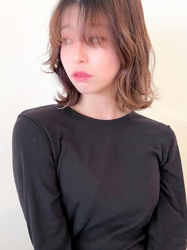 チョビー 銀座(chobii) ミディアムパーマ/コテ巻き風パーマ/デジタルパーマ/カヨ