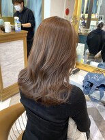 ロンドアベニール 北千住(Lond avenir)&nbsp;【韓国ヘア】グレーベージュ　ブリーチなしレイヤーカット　西田