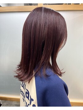 フレーム なんば店(FRAME) チェリーレッドブラウンカラー