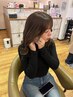 【深い色味・ツヤ◎】《新規》カット+INOAカラー+バイカルテTR※炭酸泉付き