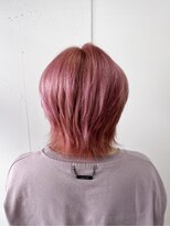 リッチアンドアンジー(RICCI&ANGIE)&nbsp;ハイトーンカラー　ピンク　ウルフ