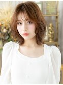 韓国風ニュアンスパーマフェザーミディアムa川口20代30代40代