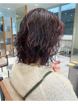 ローレンアオ(LOREN AO) 暖色カラー/ワインレッド/イルミナカラー/ワンカラー