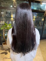 ジル アンク(Jill ankh)&nbsp;《Jillankh 姫路駅前》ダークブラウン　暗髪　艶髪カラー