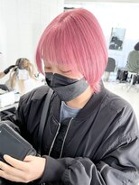 ココ 原宿(KOKO)&nbsp;ウルフ黒髪小顔クラゲヘアーオリーブグレーココアベージュ