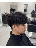 マッシュツイストスパイラルパーマ