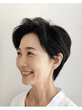 ラクレール 五香 大人ショート50代60代【松戸#五香#白髪染め#カラー専門店】