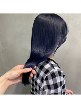 ロジッタ(ROJITHA) 【ROJITHA表参道原宿】ブルーブラック×サイエンスアクア