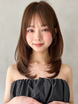 キリ 表参道(kyli) ★大人ガーリー似合わせカットミディアムレイヤーカット着物