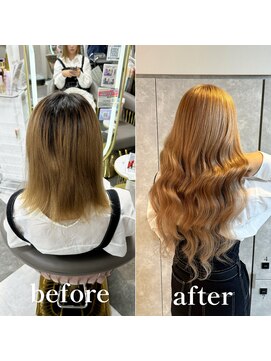 ガルボヘアー 名古屋栄店(garbo hair) #名古屋#栄#プルエクステ#エクステ#カラー#ブリーチ