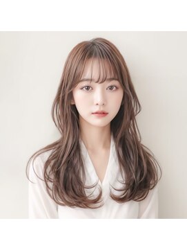 ヘアサロン エフ 渋谷(F) #ブラウン#ナチュラルブラウン#艶カラー#顔周りレイヤー