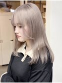 韓国レイヤーカット/ブリーチ/レイヤーカット/ハッシュカット