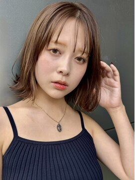 トルネード(TORNADO) シースルーバング 外ハネレイヤー 大人ボブ レイヤーボブ A1010