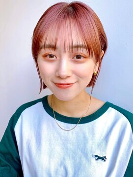 セイドット オモテサンドウ(Say. omotesando) Say.ショートボブローズブラウンダークレッドモーヴピンク表参道