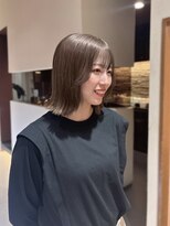 ゴットフロー(GOTTO FLOW) ダブルカラー/垢抜け透明感グレージュ