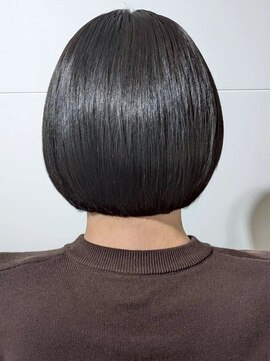 カミラボ(KAMI LABO) 丸みボブ ツヤ髪 髪質改善トリートメント 似合わせカット