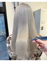 バブーバイビューティービースト 高知店(ba-boo by beauty:beast Academy)&nbsp;ハイトーンロング 髪質改善 ロング