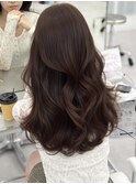 韓国ヘア 透明感カラー チョコレートブラウン