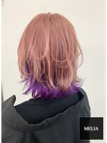 メリア(MELIA)&nbsp;インナーカラー#浦和#美容院#南浦和#縮毛矯正#髪質改善#艶髪