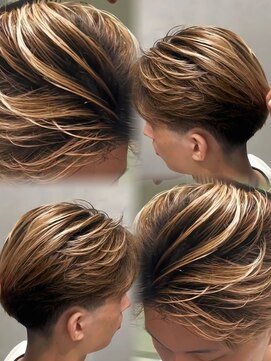 ステラ(STELLA) バレイヤージュ/メンズカット/メンズサロン/眉毛カット/カット