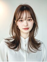 フレイムス ヘア アンド リラックス 高崎駅西口店(Frames hair&relax)&nbsp;20代30代40代ナチュラルくびれ外はねスタイル
