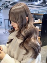 アルバム 銀座(ALBUM GINZA)&nbsp;韓国ヘアロング似合わせカット顔周りレイヤー_ba578452