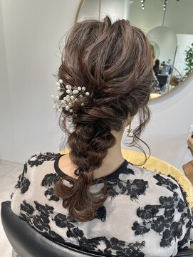 ハープット 府中けやき並木店(HearPut) 編みおろし/結婚式/パーティーアップ/ラプンツェル/ベージュ
