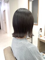 ルアン 上通り(ruen)&nbsp;切りっぱなしボブ　外はねボブ　髪質改善　トリートメント　熊本