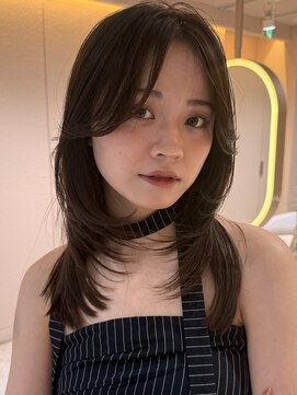 サンド ミュウ 横浜店(sand mieu) レイヤーカット/ハッシュカット/髪質改善/グレージュ/横浜