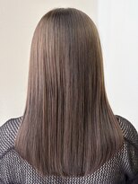 サラジュ 仁川店(SARAJU)&nbsp;【Wカラー特化】今田担当 ブリーチなし×オリーブグレージュ