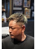 ハイライト×ツーブロック