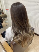 クール ヘアリズム 上田店(COOL Hair rhythm) グラデーションカラーベージュ