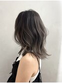 グレージュ/デザインカラー/ハイライトカラー30代40代髪型i36