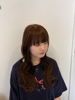 スタイル(STYLE)&nbsp;ロング×顔まわりレイヤー×ブラウンカラー♪