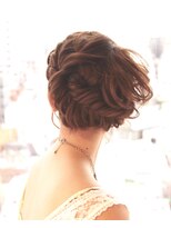 シエル(hair terrace Ciel)&nbsp;編み込みルーズアップ♪